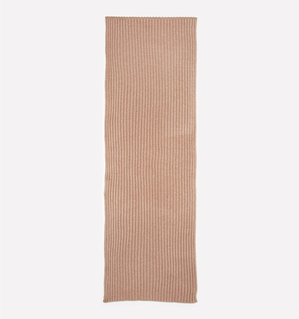 Écharpe de malha bege escuro - null - Bege | Sisley image number 1